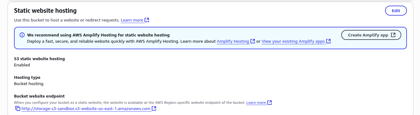 Endpoint Website yang Terbentuk